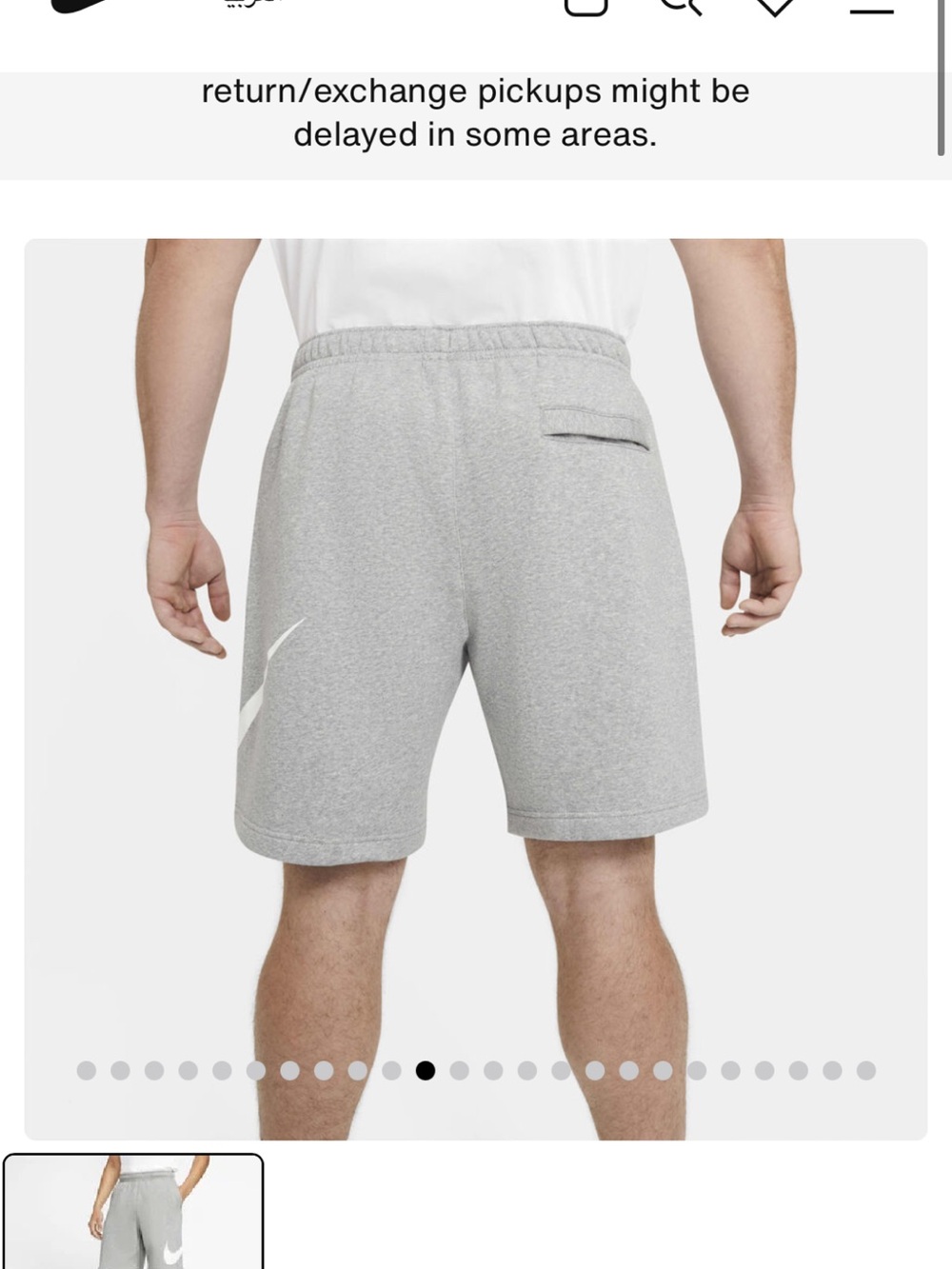 Nike Sportswear Club Men's Graphic Shorts - Picture 4 of 6